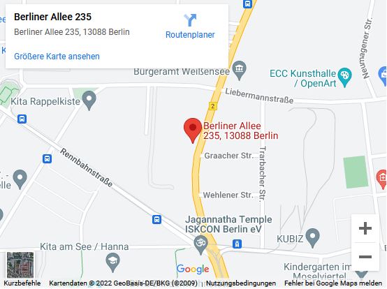 Google Maps Karte: Dias digitalisieren Berlin