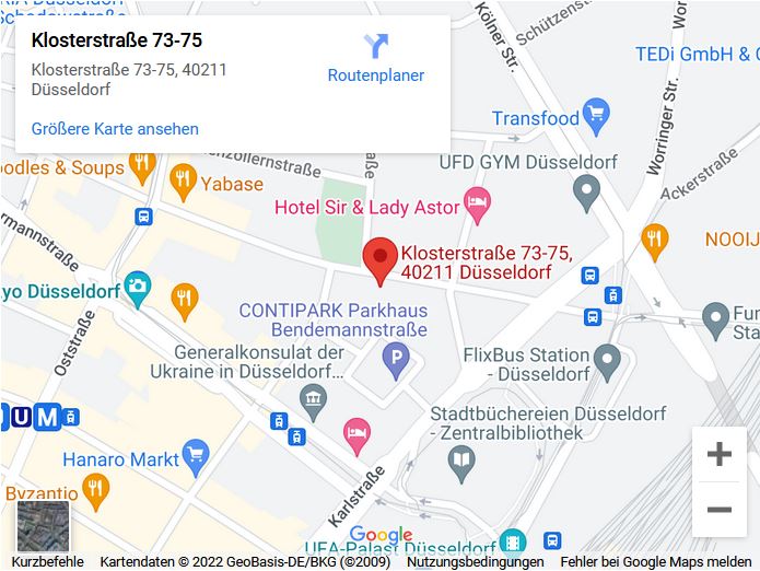 Google Maps Karte: Dias digitalisieren Düsseldorf