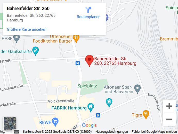 Google Maps Karte: Dias digitalisieren in Hamburg