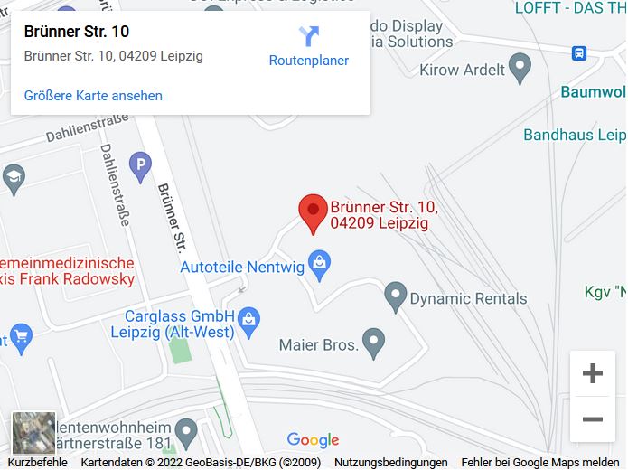 Google Maps Karte: Dias digitalisieren Leipzig